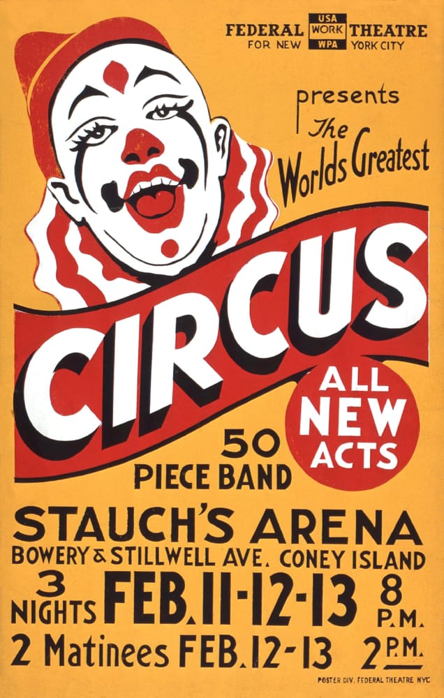 Circus & Other Events Posters