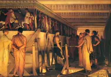 Phidias-Showing-the-Frieze-of-the-Parthenon