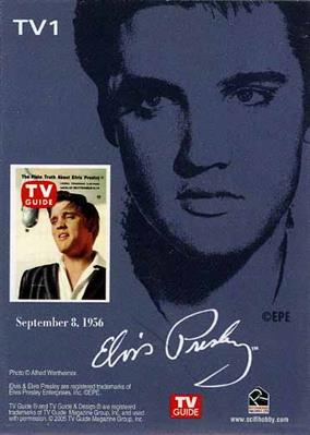 Elvis Presley TV Guide Trading Cards 01b