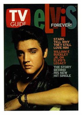 Elvis Presley TV Guide Trading Cards 12a