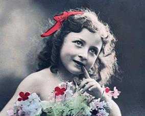 vintage-photos-victorian-children-1900s-redbow