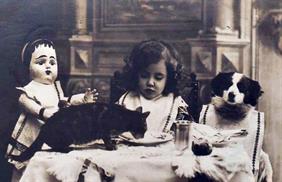 vintage-photos-victorian-children-1904lunch